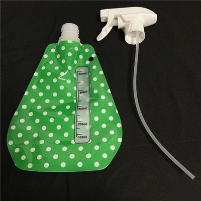 Sacs imprimés avec logo 500 ml Sacs pliable en plastique pour pulvérisation d'eau fournisseur