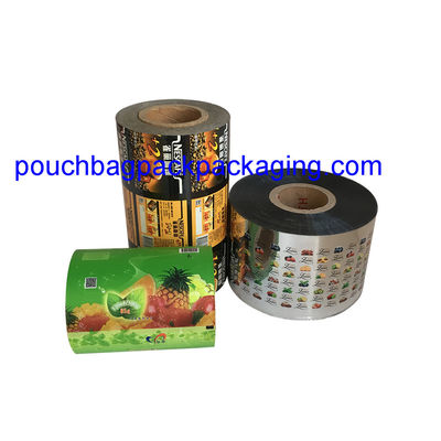 Film en rouleau d'emballage laminé personnalisé, rouleau d'emballage en aluminium pour le café fournisseur