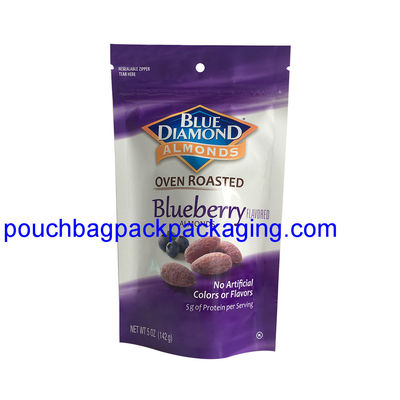 Sac en aluminium à fermeture éclair, sac pochette en papier d'aluminium imprimé avec fermeture à glissière fournisseur