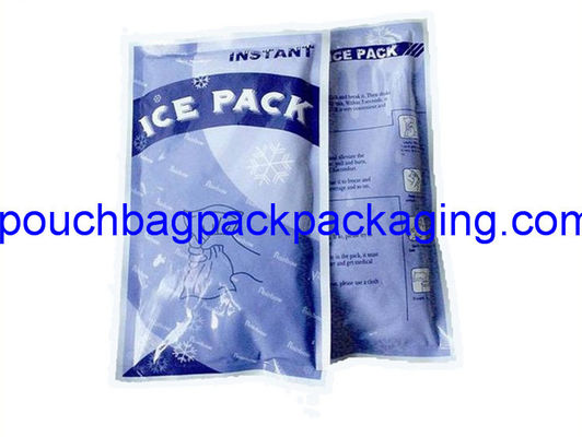 Sac de glace froide, sac de poche de glace en plastique avec impression personnalisée fournisseur
