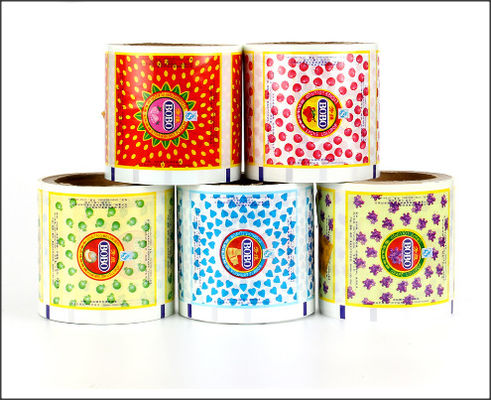 Rouleau de film de papier d&#39;aluminium automatique, emballage alimentaire en plastique laminé fournisseur