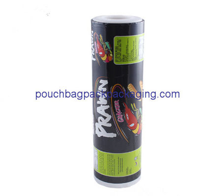 Rouleau de film plastique d&#39;emballage pour biscuit, bonbons, café, sucre, jus fournisseur