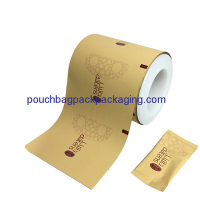 Rouleau de film plastique d&#39;emballage pour biscuit, bonbons, café, sucre, jus fournisseur