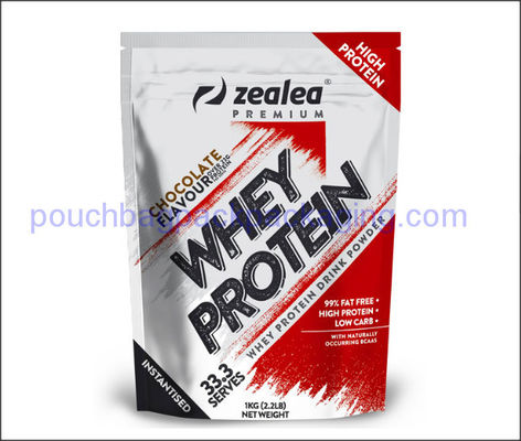 pochette en papier kraft, papier doypack plastique, pochette debout 120 x 160+40mm fournisseur