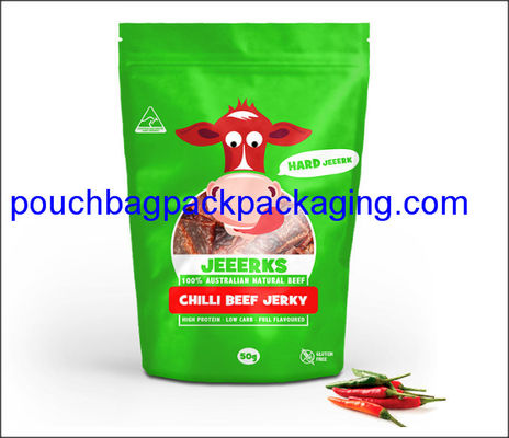 Tenez l'emballage séché par sac de poudre de protéine de papier d'aluminium imprimé par poche fournisseur