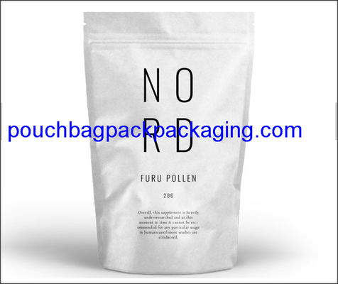 Pochette debout, pochette debout en plastique, doypack avec fermeture éclair pour fruits fournisseur