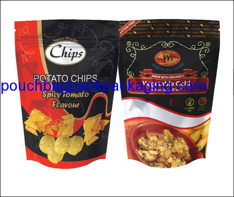 Pochette debout refermable, sacs à fermeture éclair en mylar en aluminium mat, doypack avec fenêtre pour graines de soja 500g fournisseur