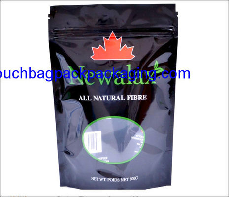 Pochette debout, sac debout de nourriture pour animaux Ziplock à fenêtre, doypack renouvelable 800g fournisseur