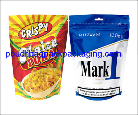 Pochette debout en aluminium, sac doypack à fermeture éclair pour liquide 500 ml fournisseur