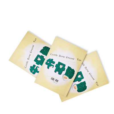 Sac d'emballage alimentaire thermoscellé, sac thermoscellé en aluminium pour thé à la graisse d'os de bétail, haute barrière fournisseur