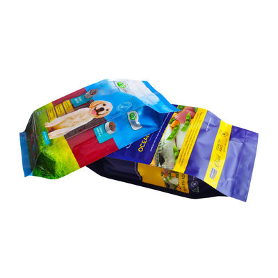 Sac en plastique de papier d'aluminium, sac jetable doublé pour l'emballage de joint arrière de collations fournisseur