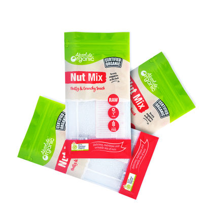 Sac en aluminium refermable, sac thermoscellé imprimé avec fermeture éclair pour emballage alimentaire fournisseur