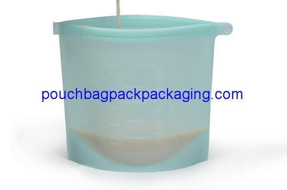 Sceaux stockage de légumes frais réutilisable facile à nettoyer sac à aliments en silicone 20 x 18 cm fournisseur