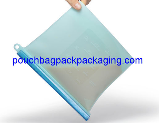 Sceaux stockage de légumes frais réutilisable facile à nettoyer sac à aliments en silicone 20 x 18 cm fournisseur