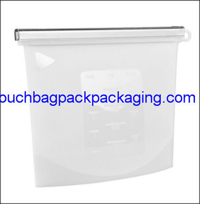 Sac de conservation alimentaire en silicone, résistant au micro-ondes, 20 x 18 cm, 1000 ml fournisseur