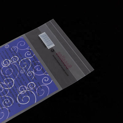 Sac de carte d&#39;en-tête BOPP en plastique auto-adhésif à impression personnalisée avec trou papillon fournisseur