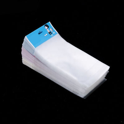 Sac d&#39;emballage d&#39;en-tête BOPP avec bande adhésive, sac d&#39;en-tête d&#39;emballage BOPP côté antidéflagrant fournisseur