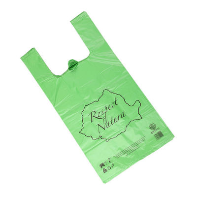 Sac 100% biodégradable imprimé sur mesure, sac compostable imprimé fournisseur