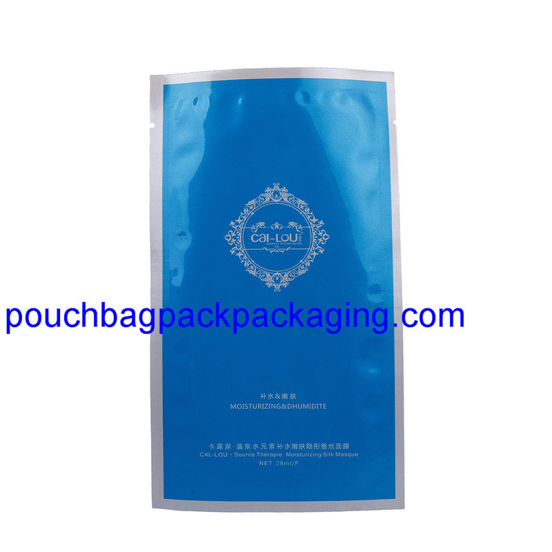 Sac pochette en papier d'aluminium, sac pochette en aluminium thermoscellé avec impression fournisseur